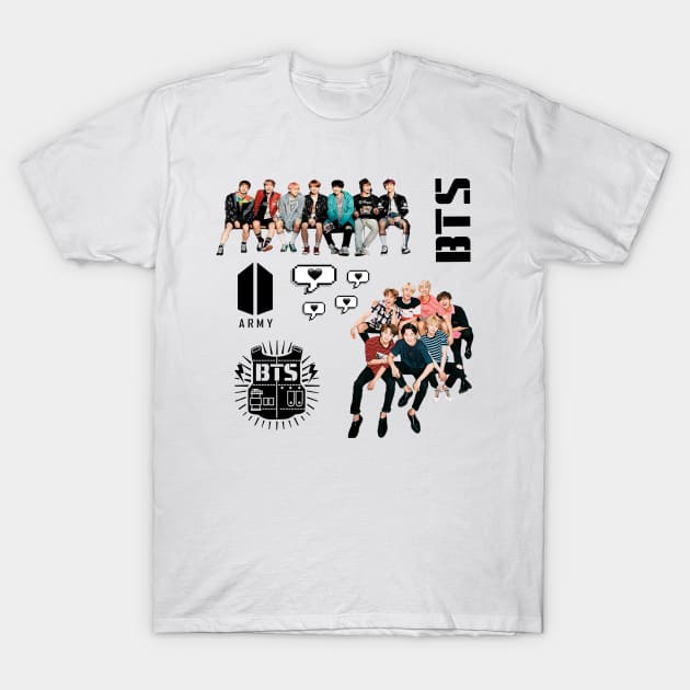 T shirt army bts sale
